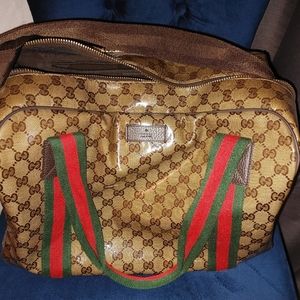 Gucci travel duffle
